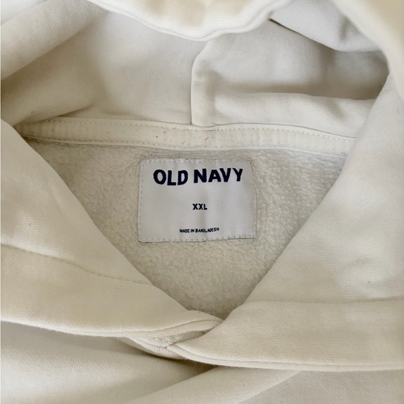 Men’s Old Navy Off-White Hoodie - Picture 5 of 6